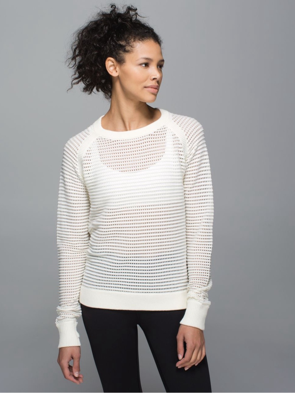 Lululemon Devi Crew - Pointelle Sweater